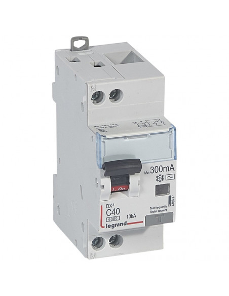 DX3 1P+NG C40 6/10K AC 300MA LEGRAND 410817