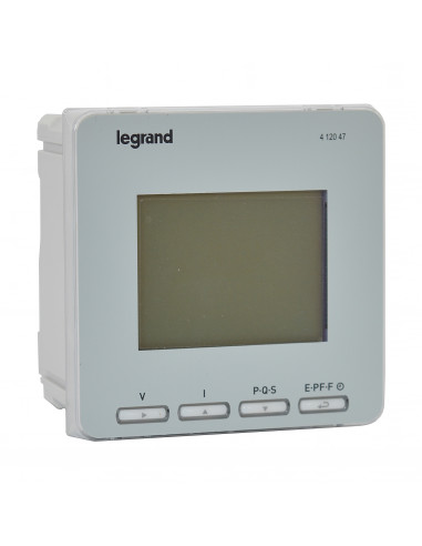 Centrale de Mesure 96x96 mm raccordement via TI Modbus RS485 LEGRAND 412047