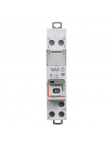 Télérupteur connecté Drivia with Netatmo silencieux 1P 16AX 230V~ 1 module LEGRAND 412170