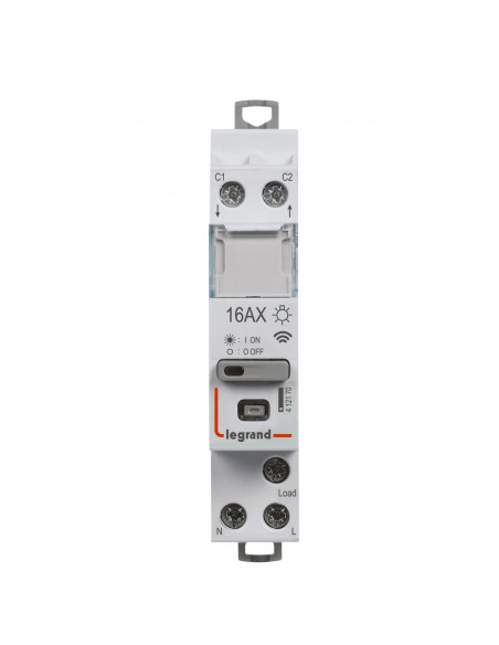 Télérupteur connecté Drivia with Netatmo silencieux 1P 16AX 230V~ 1 module LEGRAND 412170