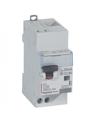 DX3 1P+NG C20 6K F 30MA AU LEGRAND 410872