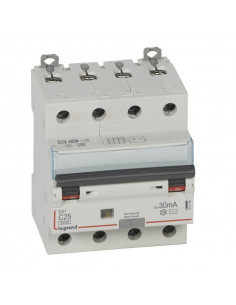 DX3 4P C25 6000A AC 30MA 4M LEGRAND 411188