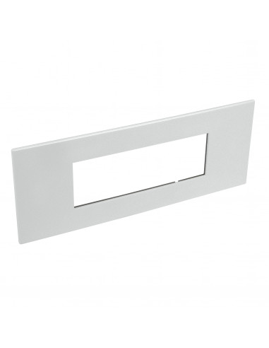 PLAQUE DE FINITION ARTEOR 6 MODULES CARRE ARTEOR SOFT ALU LEGRAND 571415