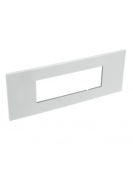 PLAQUE DE FINITION ARTEOR 6 MODULES CARRE ARTEOR SOFT ALU LEGRAND 571415