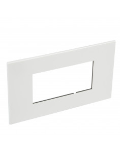 PLAQUE DE FINITION ARTEOR 4 MODULES CARRE BLANC LEGRAND 575030