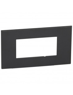 PLAQUE DE FINITION ARTEOR 4 MODULES CARRE GRAPHITE LEGRAND 575032