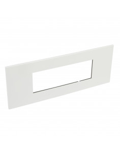 PLAQUE DE FINITION ARTEOR 6 MODULES CARRE BLANC LEGRAND 575040