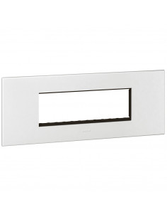 PLAQUE DE FINITION ARTEOR 6 MODULES CARRE BLANC LEGRAND 575040 2