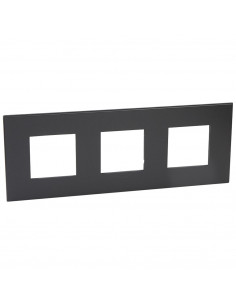 PLAQUE DE FINITION ARTEOR 3X2 MODULES CARRE GRAPHITE LEGRAND 575052