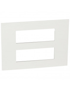 PLAQUE DE FINITION 2X6 MODULES HORIZONTAL MOUNTING SQUAREWH ITE LEGRAND 575060 2