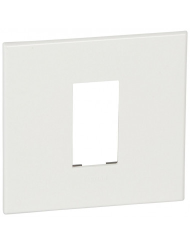 PLAQUE DE FINITION ARTEOR FOR 1 CARRE MODULE SCHUKO WHITE LEGRAND 576540