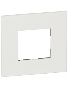 PLAQUE DE FINITION ARTEOR 2 CARRE MODULE FB-SCH WHITE LEGRAND 576560