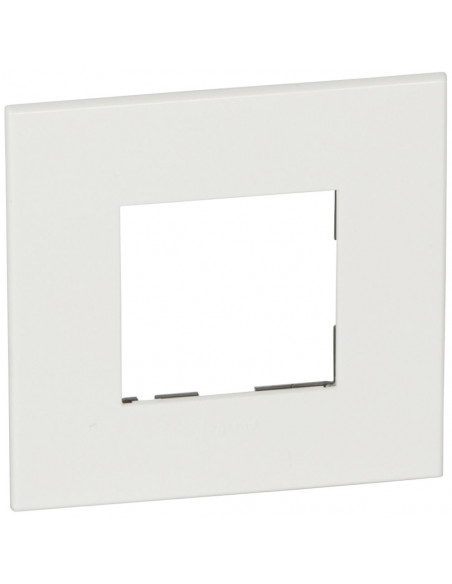 PLAQUE DE FINITION ARTEOR 2 CARRE MODULE FB-SCH WHITE LEGRAND 576560