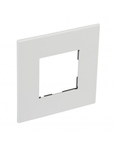 PLAQUE DE FINITION ARTEOR 2 CARRE MODULE FB-SCH WHITE LEGRAND 576560
