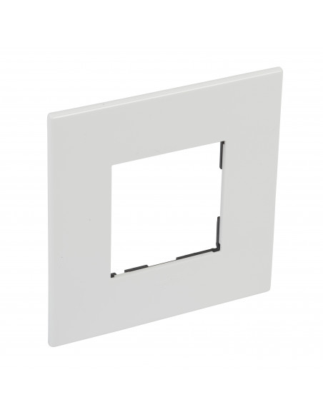 PLAQUE DE FINITION ARTEOR 2 CARRE MODULE FB-SCH WHITE LEGRAND 576560
