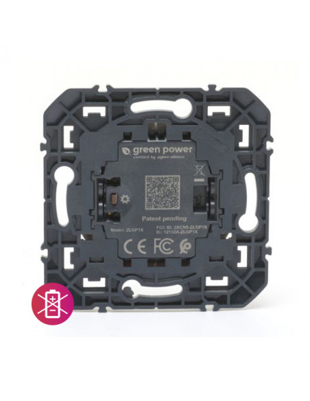 Commande simple sans fil sans pile d'éclairage dooxie with Netatmo blanc LEGRAND 600083L