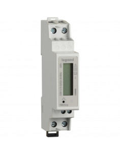 Compteur EMDX³ 5-45A 230V écran LCD rétroéclairé 1 module LEGRAND 700041