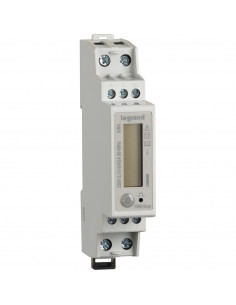 Compteur EMDX³ 5-45A 230V écran LCD rétroéclairé 1 module compact LEGRAND 700043