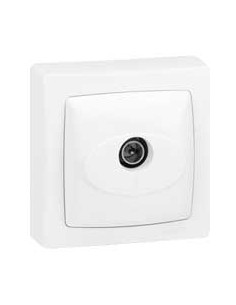 Prise TV simple mâle Les Apparents Complet Blanc LEGRAND ALB4103WH
