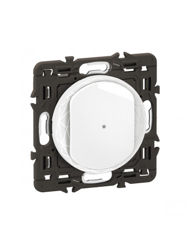 Interrupteur connecté Céliane Blanc, 200W-Zigbee pilotable via app et cde vocale LEGRAND CB0407
