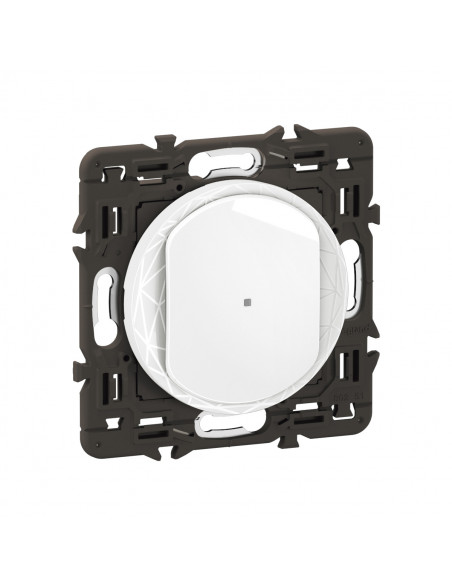 Interrupteur connecté Céliane Blanc, 200W-Zigbee pilotable via app et cde vocale LEGRAND CB0407