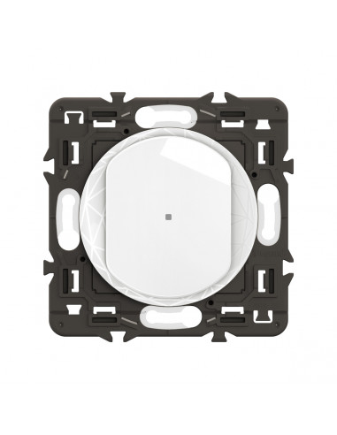 Interrupteur connecté Céliane Blanc, 200W-Zigbee pilotable via app et cde vocale LEGRAND CB0407