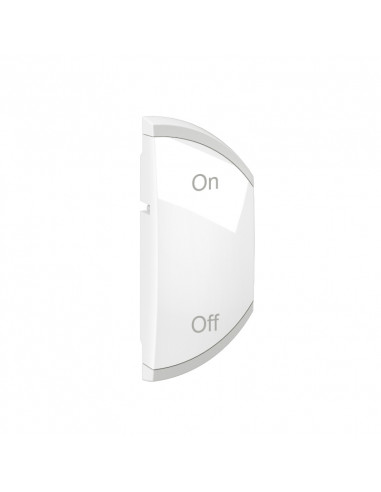 Enjoliveur Céliane MyHome marquage ON OFF 1 module droite Blanc LEGRAND CB0501