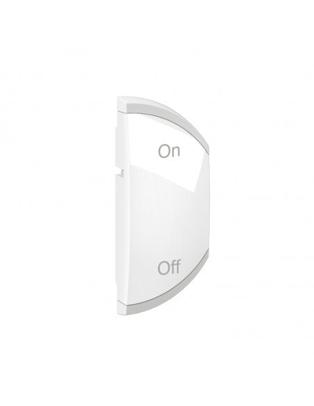 Enjoliveur Céliane MyHome marquage ON OFF 1 module droite Blanc LEGRAND CB0501