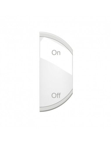 Enjoliveur Céliane MyHome marquage ON OFF 1 module droite Blanc LEGRAND CB0501