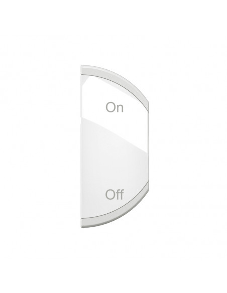 Enjoliveur Céliane MyHome marquage ON OFF 1 module droite Blanc LEGRAND CB0501