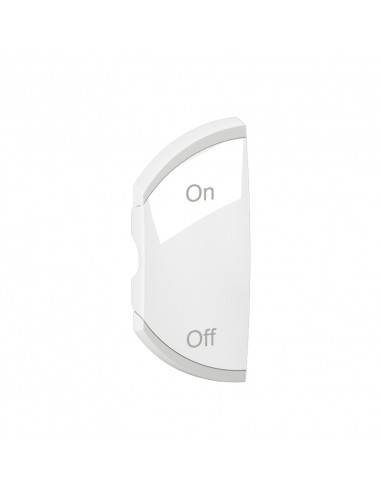 Enjoliveur Céliane MyHome marquage ON OFF 1 module gauche Blanc LEGRAND CB0502