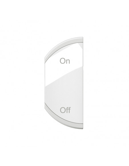 Enjoliveur Céliane MyHome marquage ON OFF 1 module gauche Blanc LEGRAND CB0502