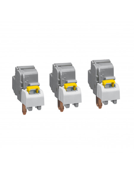 Borne de raccordement pour disjoncteur DX³ 3P+N à connexion automatique section 6mm² à 25mm² IP2X LEGRAND 405206