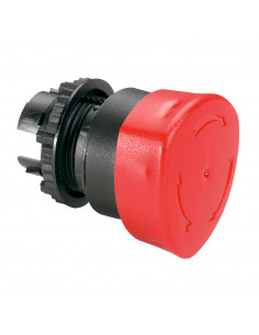 Coup de poing Ø40 pousser-tourner coupure d'urgence IP69 Osmoz composable rouge LEGRAND 023882