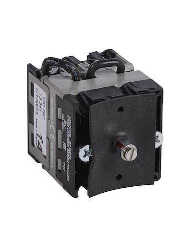 Commutateur PR12 - 13341 E avec vis de fixation et rondelle LEGRAND 100797