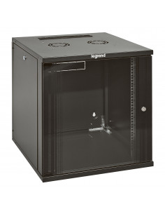 Coffret fixe 19 pouces livré à plat Linkeo capacité 12U 625x600x600mm LEGRAND 646262