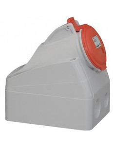 Socle saillie P17 2P+T 16A 380/415V IP44 LEGRAND 555157