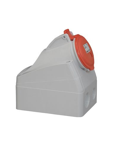 Socle saillie P17 2P+T 16A 380/415V IP44 LEGRAND 555157