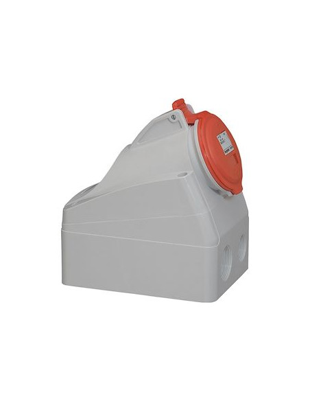 Socle saillie P17 2P+T 16A 380/415V IP44 LEGRAND 555157