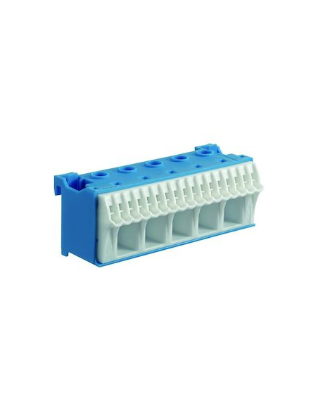 Bornier neutre sans vis 17x4mm2 + 5x25mm2 HAGER KN22N