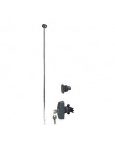 Kit de fermeture en un point (poignée et tringlerie) pour coffret Atlantic métal hauteur 600mm LEGRAND 036808 2