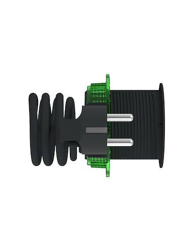 Bloc de prise Unica System+ à encastrer XS 2P+T + USB A câble 2m anthra SCHNEIDER INS44007