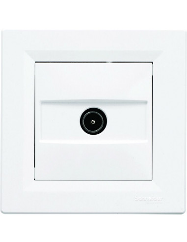 Asfora Prise TV simple encastrable complet SCHNEIDER EPH3203121