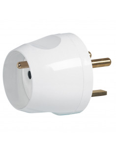 Adaptateur pour branchement de 1 fiche 2P+T 16A sur prise 20A LEGRAND 090037
