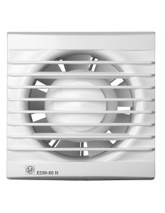 Aérateur petites dimensions, 95m3/h, installation sur vitre, entretoises, D100mm S&P (UNELVENT) 450163