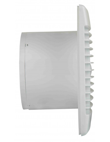 Aérateur extra-plat, 185 m3/h, 20W, hygrostat réglable, tempo réglable, D 120 mm S&P (UNELVENT) 402985