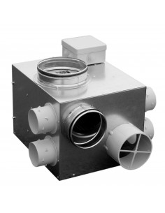 Caisson VMC GAZ pour extraction des produits de combustion d'une chaudière gaz S&P (UNELVENT) 603021