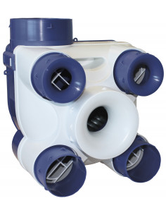 VMC standard, pour l'habitat pavillonnaire du T1 au T7 jusqu'à 4 sanitaires S&P (UNELVENT) 604140 2