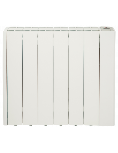 Radiateur à intertie aluminium injecté thermostat électronique sol ou mur S&P 670018
