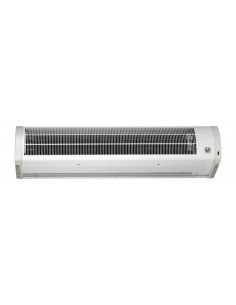 Rideau d'air chaud fixation murale ou suspendue long 1080mm 3 vitesses 3,6kW S&P 678641